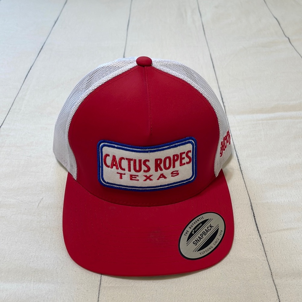 Hooey Cactus Ropes Trucker Snapback hat